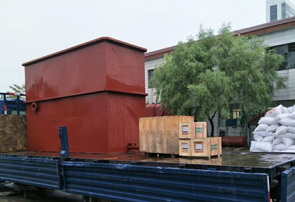 蒼山大蒜沖洗、切割廢水處理設(shè)備發(fā)貨